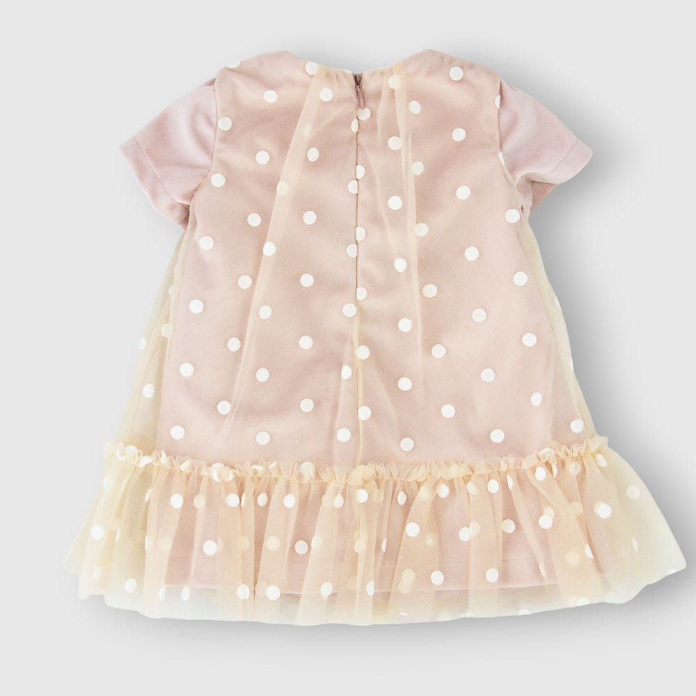 Vestito velluto e tulle nea 'Lalalu'