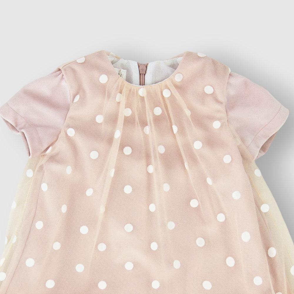 Vestito velluto e tulle nea 'Lalalu'