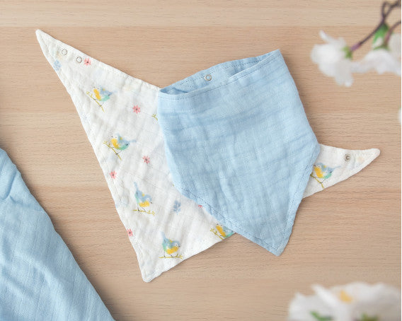 Set di 2 bandane neonato in bambù e neonato