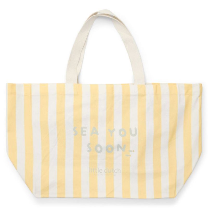 Borsa mare Sunny - Gialla a righe