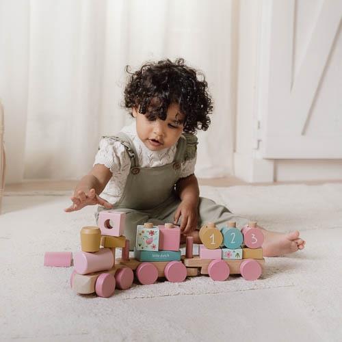Trenino con costruzioni Fairy Garden