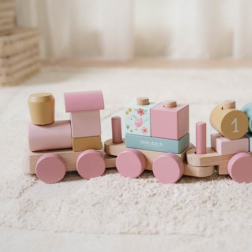Trenino con costruzioni Fairy Garden