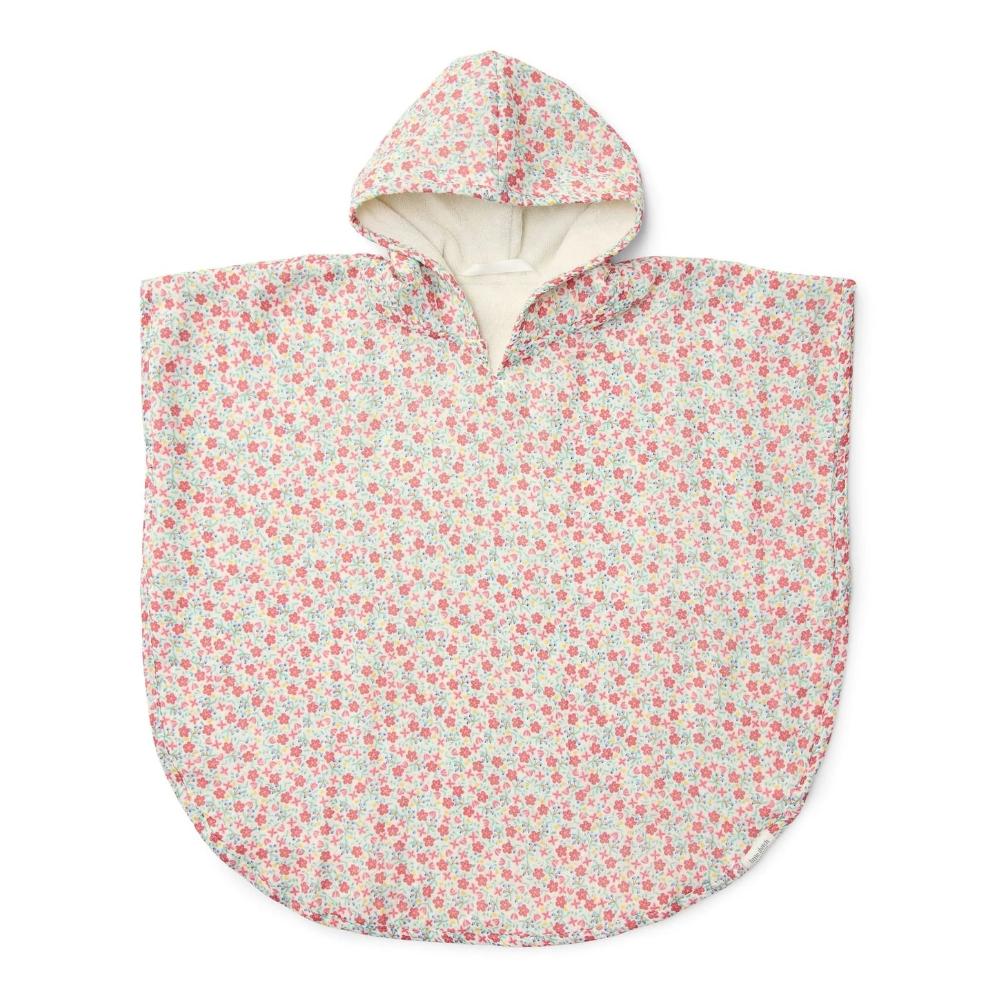Little Dutch Poncho da spiaggia Sunny Flowers