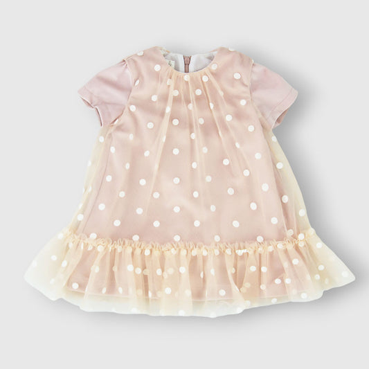 Vestito velluto e tulle nea 'Lalalu'
