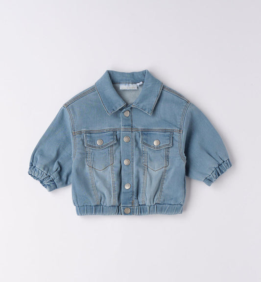 Giubbotto jeans bimbo