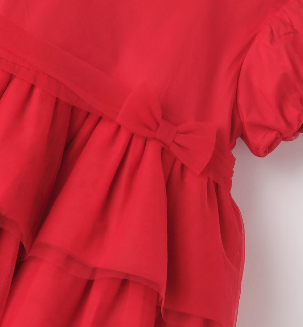 Abito rosso bimba