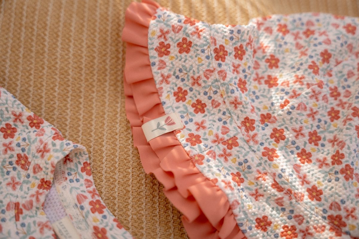 Little Dutch Cappello reversibile Flowers