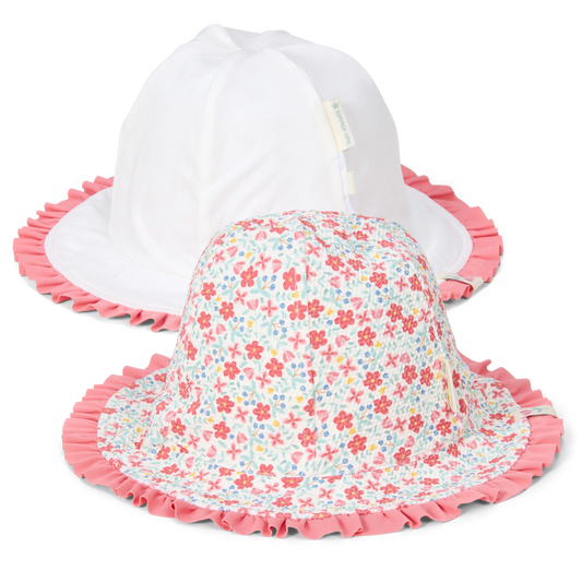 Little Dutch Cappello reversibile Flowers