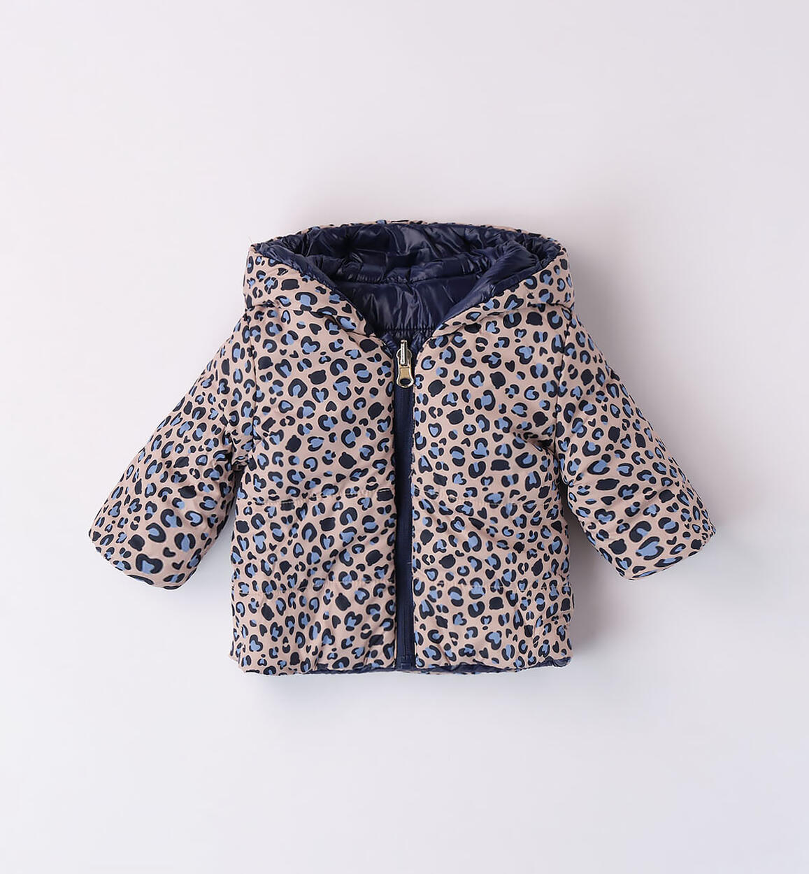 Piumino bimba reversibile
