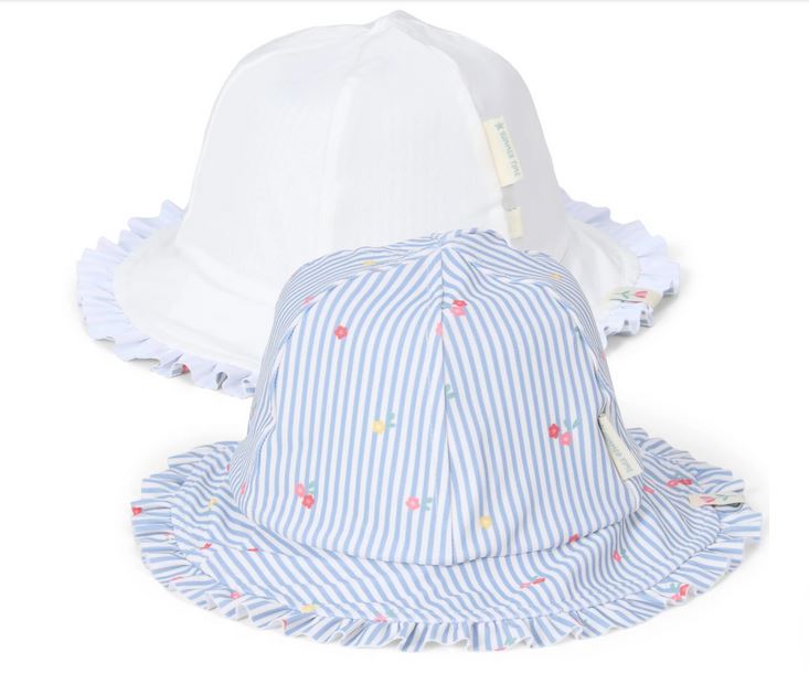 Little Dutch Cappello reversibile Blue Flowers