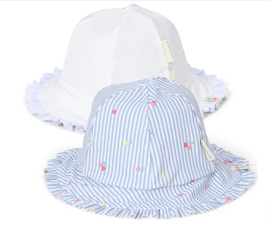 Little Dutch Cappello reversibile Blue Flowers